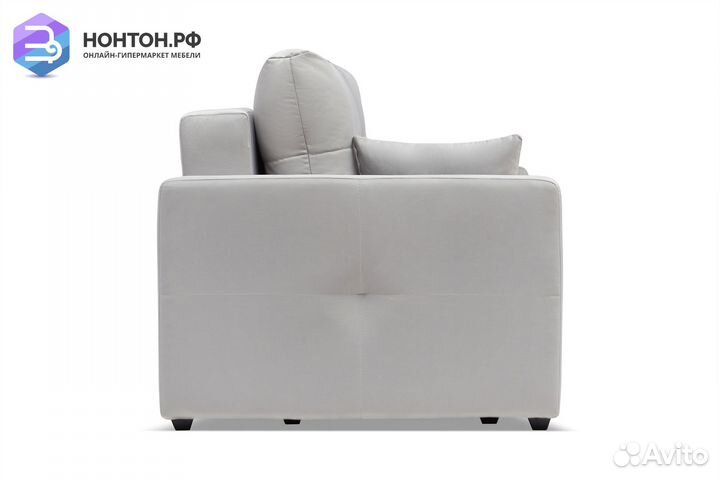 Диван еврокнижка Вита 3-х местный серый