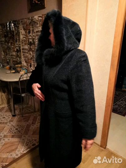 Пальто шерстяное