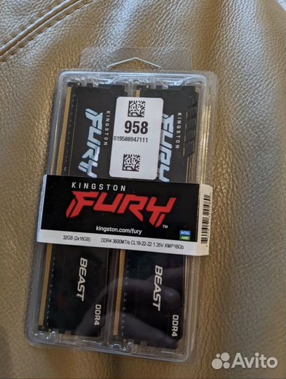 Оперативная память ddr4 32gb