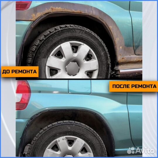 Арки ремонтные Hyundai Santa Fe 1 и др