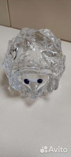 Ежик,стеклянный