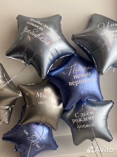 Гелиевые воздушные шары на день рожденья