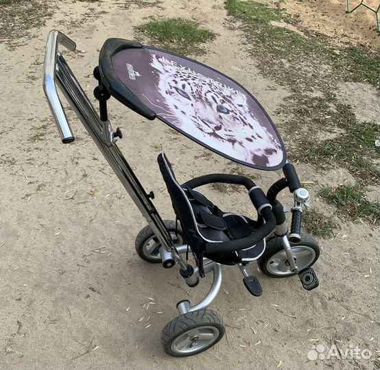 Детский велосипед с ручкой smart trike