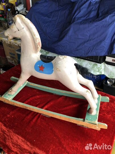 Лошадка качалка СССР