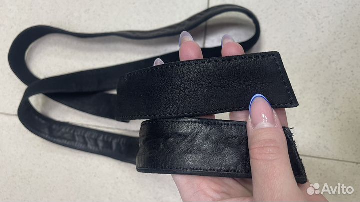 Пояс для шубы и пальто натуральная кожа