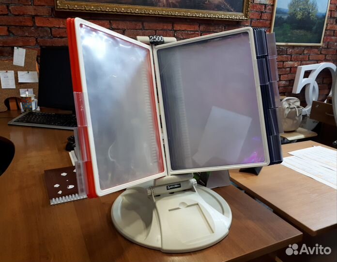 Штендер для мела, односторонний 60х90 см + мел