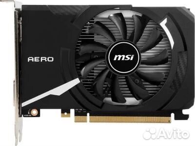 Видеокарта msi Geforce Gt 1030 aero ITX 4GB