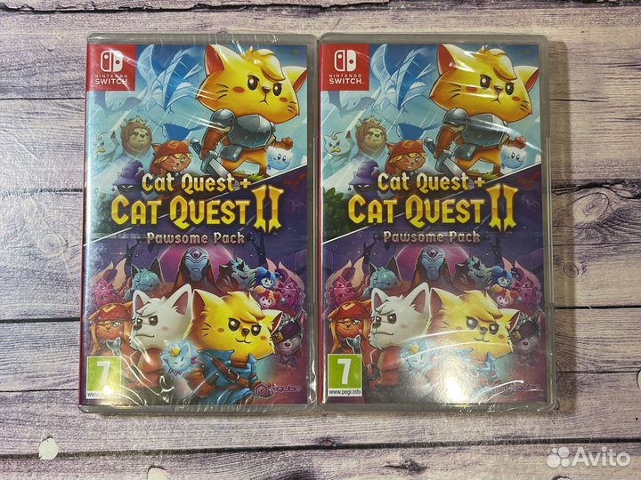 Cat quest 1+2 nintendo switch