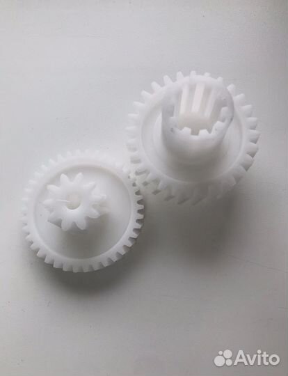 Блок шестеренок мясорубки Midea 2 шт шнековая