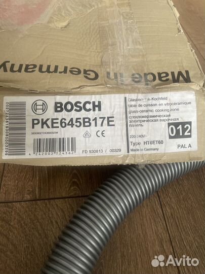 Варочная панель bosch разбитое стекло