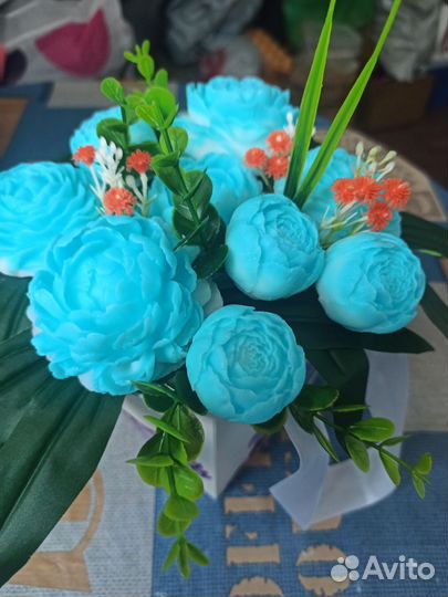 Мыло ручной работы букеты