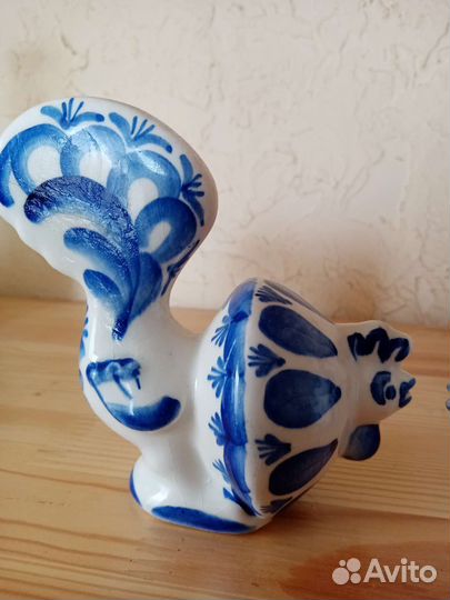 Советский керамический петушок. зик