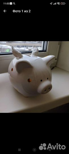 Копилка свинка