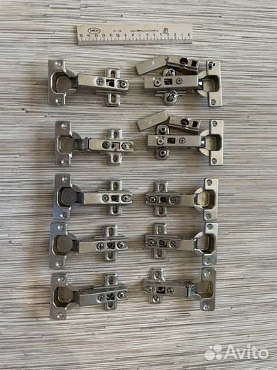 Петли новые и б/у - 8 шт