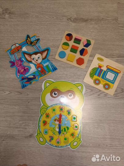 Деревянные развивающие игры