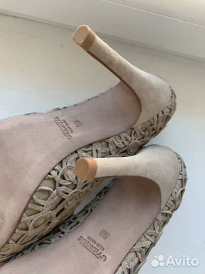 Туфли для выпускного новые Uterque 38