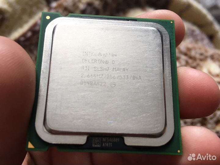 Процессор intel celeron d 256 533