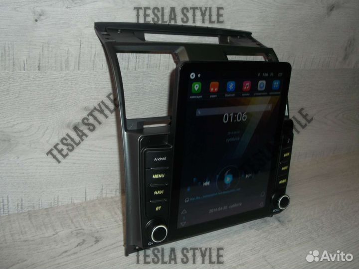Магнитола UAZ Patriot Tesla Android GPS WiFi