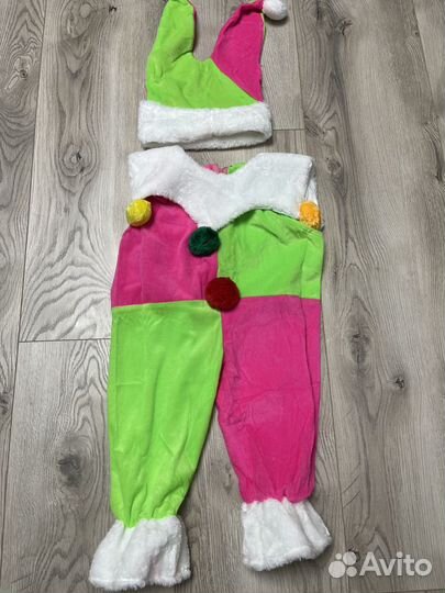 Новогодний костюм петрушки