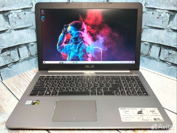 Игровой asus на i5-6200u/ GTX 950M/ RAM 6/ SSD+HDD