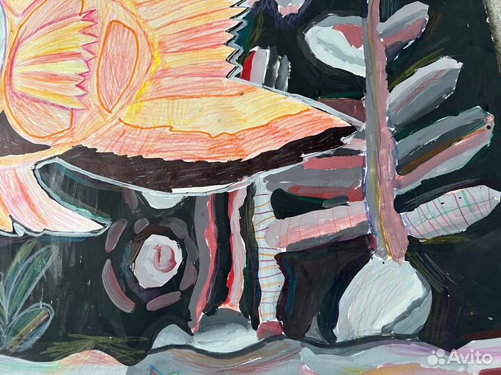 Картина «Ночная рыбка»