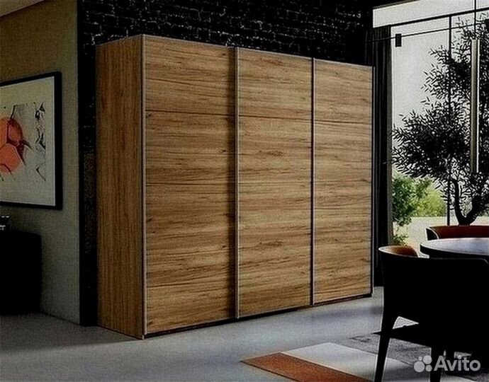 Шкаф купе крафт