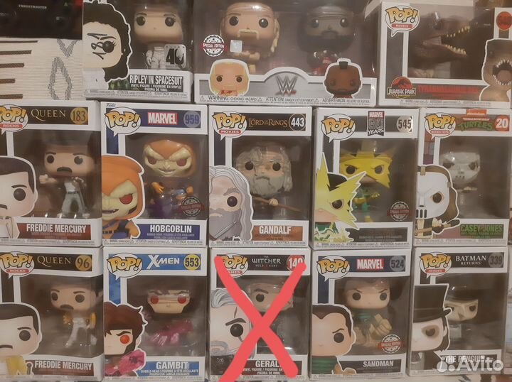 Funko pop много разные
