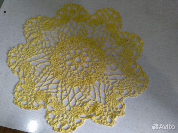 Салфетки вязаные крючком