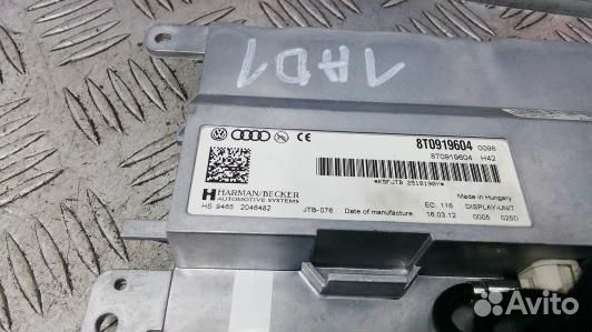 Монитор audi A5 1 (1AD01JA01)