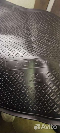 Ковры багажника на Солярис и Элантру
