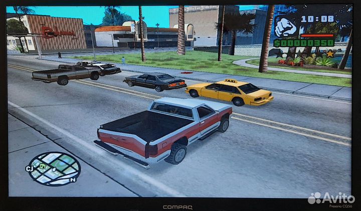 Мощный HP CQ56 T4500 2.3 ггц (GTA тянет)