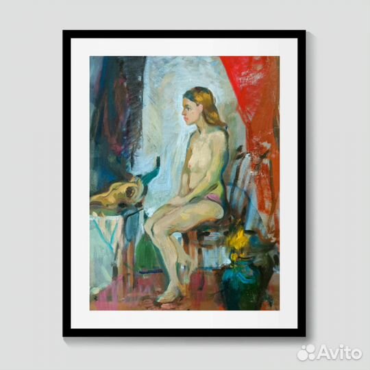 Этюд обнаженной натуры