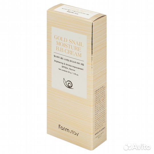 Farm Stay Увлажняющий BB Крем с муцином улитки