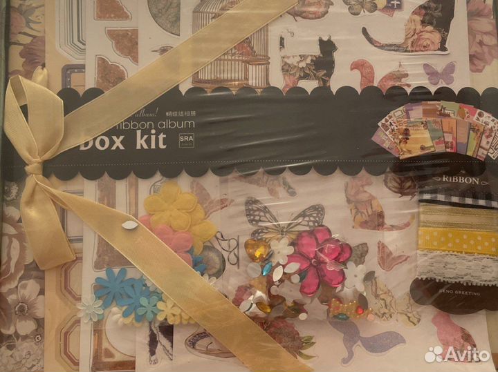 Набор для создания альбома. Набор для скрапбукинга