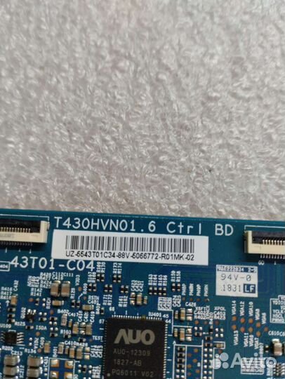 T-con t430hvn01.6 ctrl BD