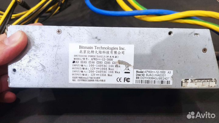 Блок питания для видеокарт от асика