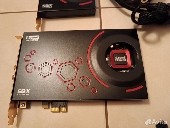 Creative Sound Blaster ZXR PCI-e звуковая карта