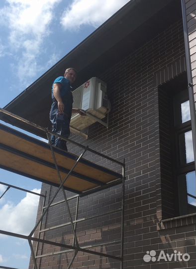 Монтаж сплит-системы (кондиционера)