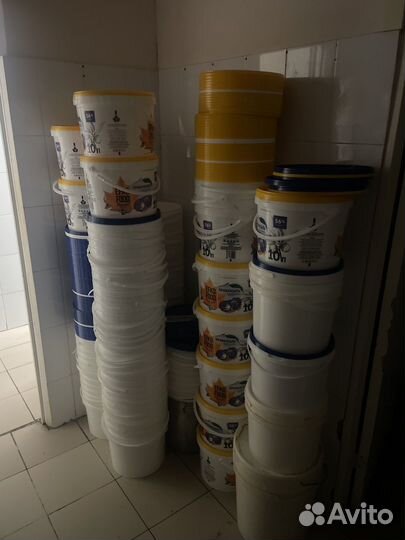 Ведра пластиковые 10л бу