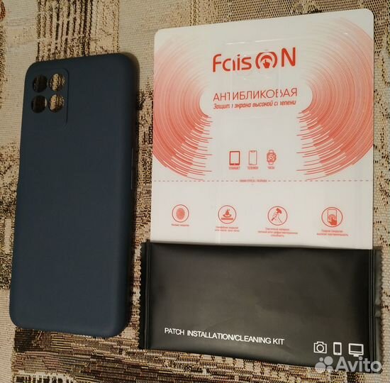 Чехол на Realme 8i и гидрогелевая пленка