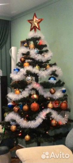 Елка искусственная 180 бу