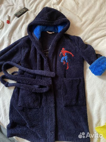 Теплый халат на мальчика