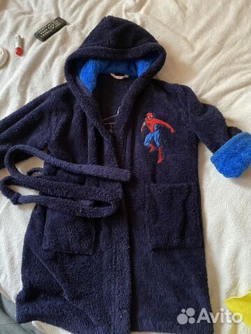 Теплый халат на мальчика