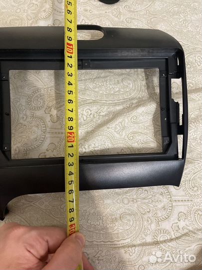 Рамка для 2 din магнитолы kia cerato 3