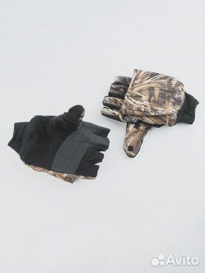 Варежки с откидным верхом