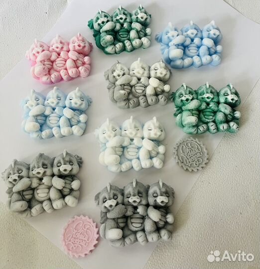 Мыло дракон новый год 2024