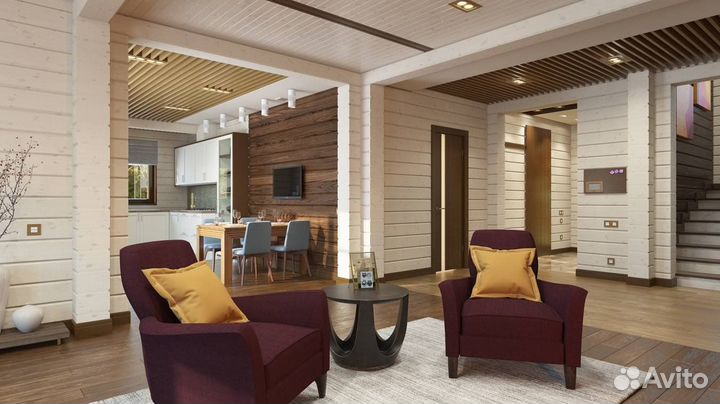 Брус обрезой естественной влажности хвоя 2 сорт