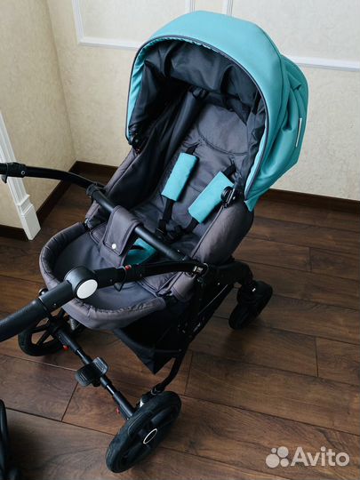 Коляска 3в1 rico basic bella в идеале