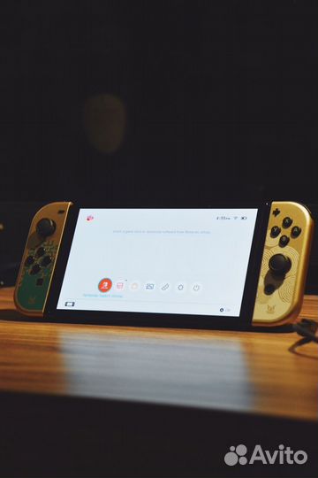 Nintendo switch oled zelda edition