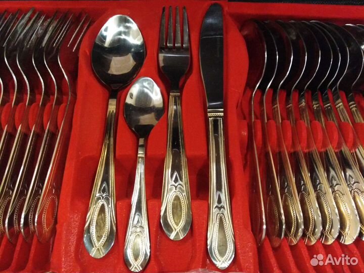 Столовые приборы Gold Princess